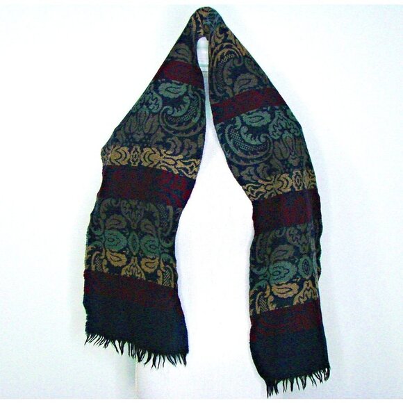 Earthtone Boho Scarf Fashionable Light-weight Warm - Picture 4 of 10